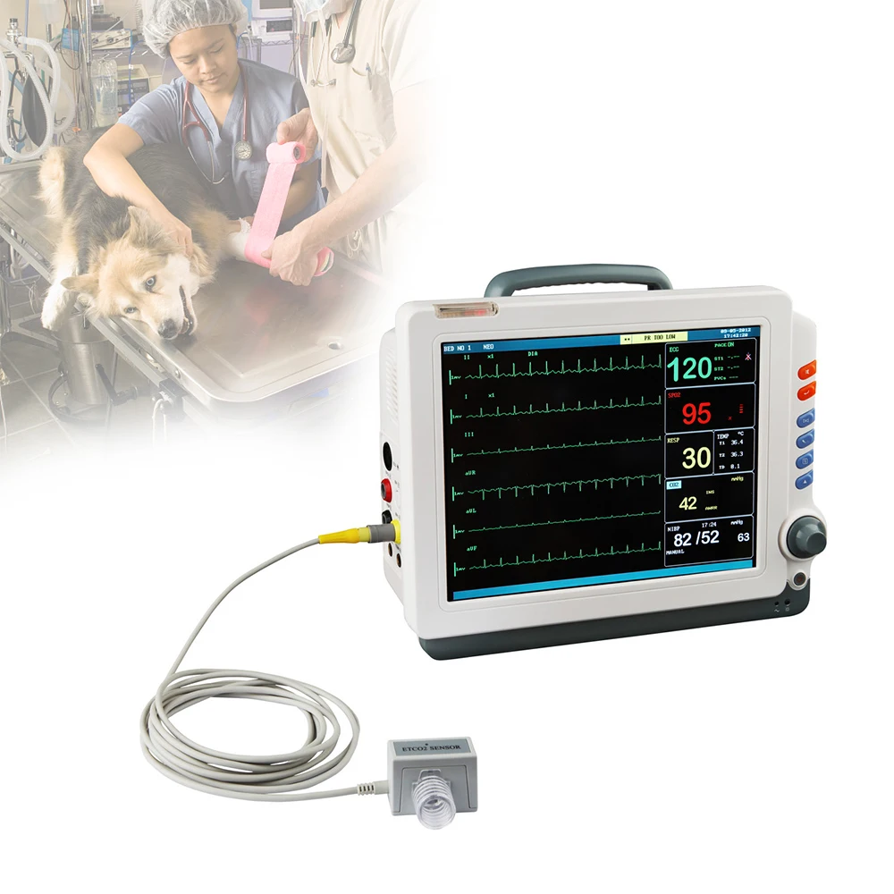 

Touch Screen Veterinary Portable SPO2 Saturation Handheld VET For Cats Dogs Horse Pets