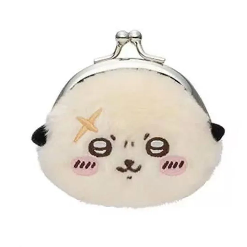 Kawaii Chiikawa Cartoon Plüsch Geldbörse Anime Usagi Mädchen Herz Niedliche Plüsch Spielzeug Rucksack Anhänger Kopfhörer Tasche Mädchen Geschenk