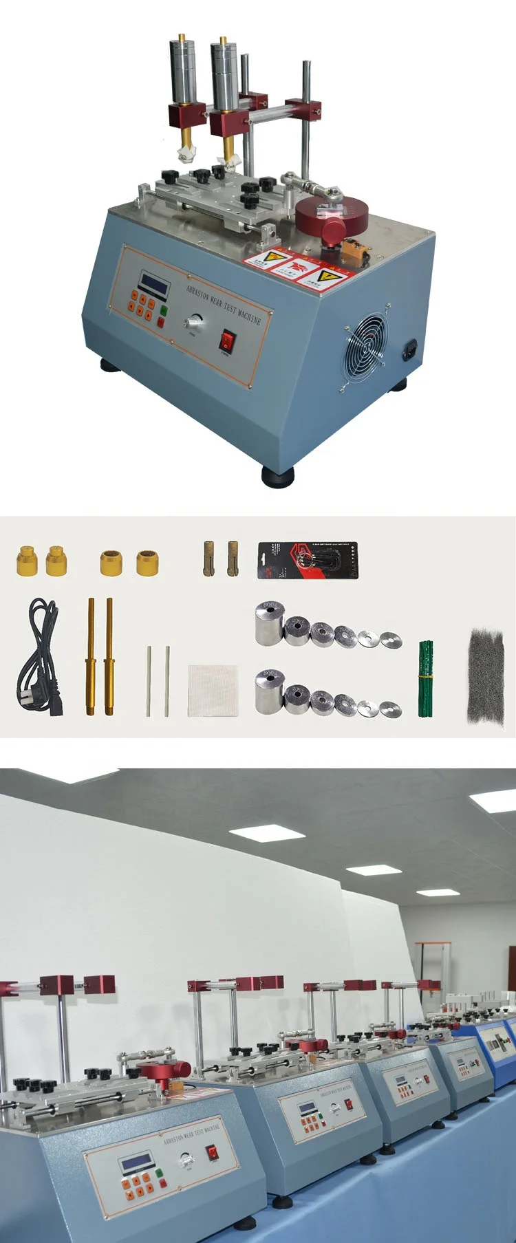 

Darsen DS-704 Dual-Station Durable Eraser Pencil Rubber Coating Abrasion Tester