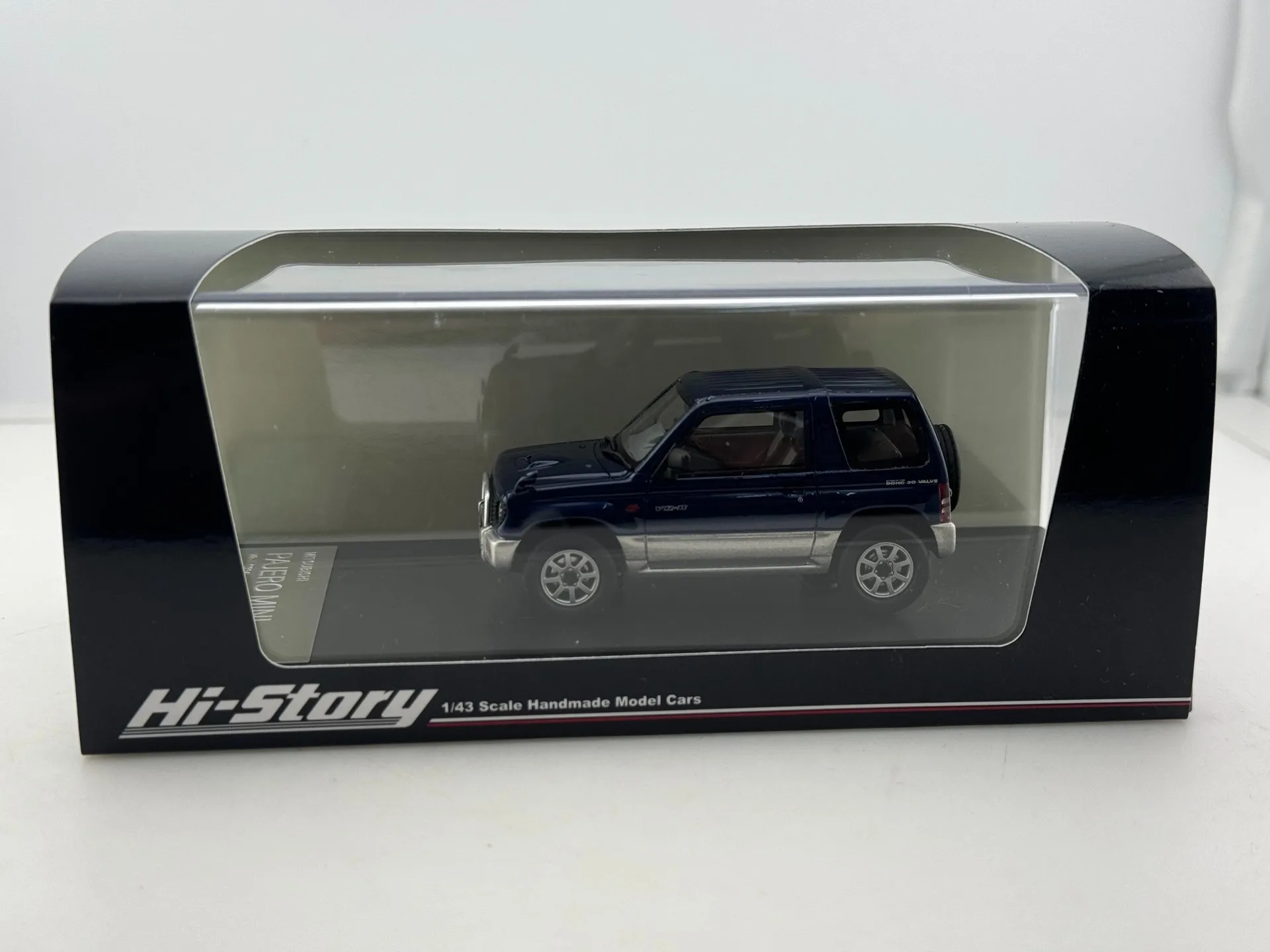 flaws-moule-sous-pression-hi-story-echelle-1-43-mitsubishi-pajero-mini-modele-de-voiture-en-resine-jouet-de-collection-cadeau-affichage-souvenir-ornement