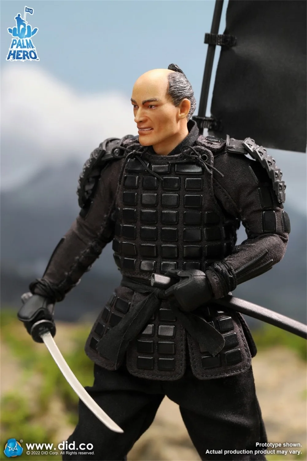 Zu verkaufen 1:12th DID XJ80017A Schwarze Version Alter Vintage Japan Krieger Soldat Komplettset Bewegliche Actionfigur Geschenk für Fans