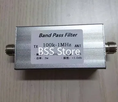 BPF-0.1-1M Bandpass filter BPF 100KHz-1MHz for receiving module sensor