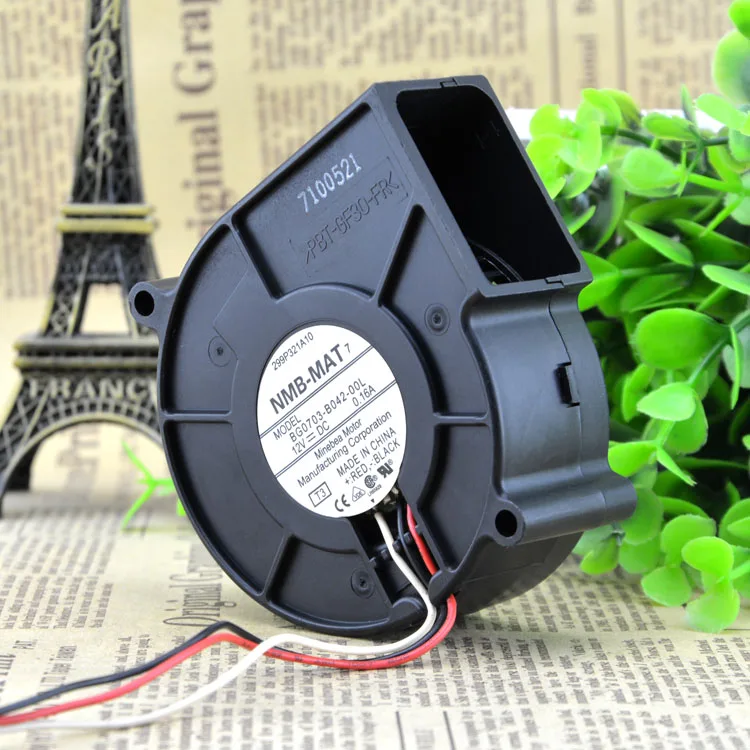 

7525 12V 0.16A 7CM TURBINE FAN 3WIRES BG0703-B042-00L