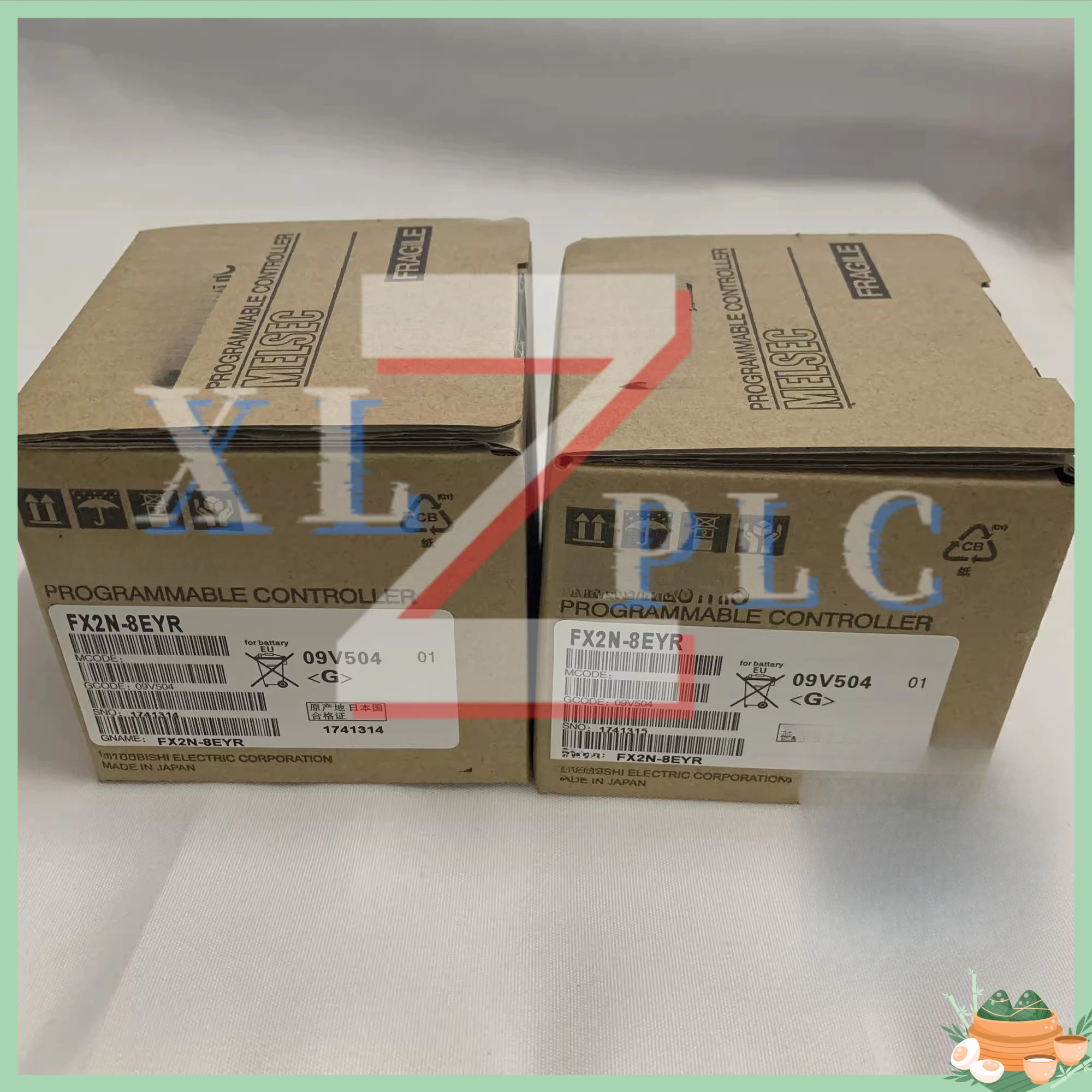 Original genuine FX2N-8EYT FX2N-8EYR FX2N-8EX FX2N-8ER module