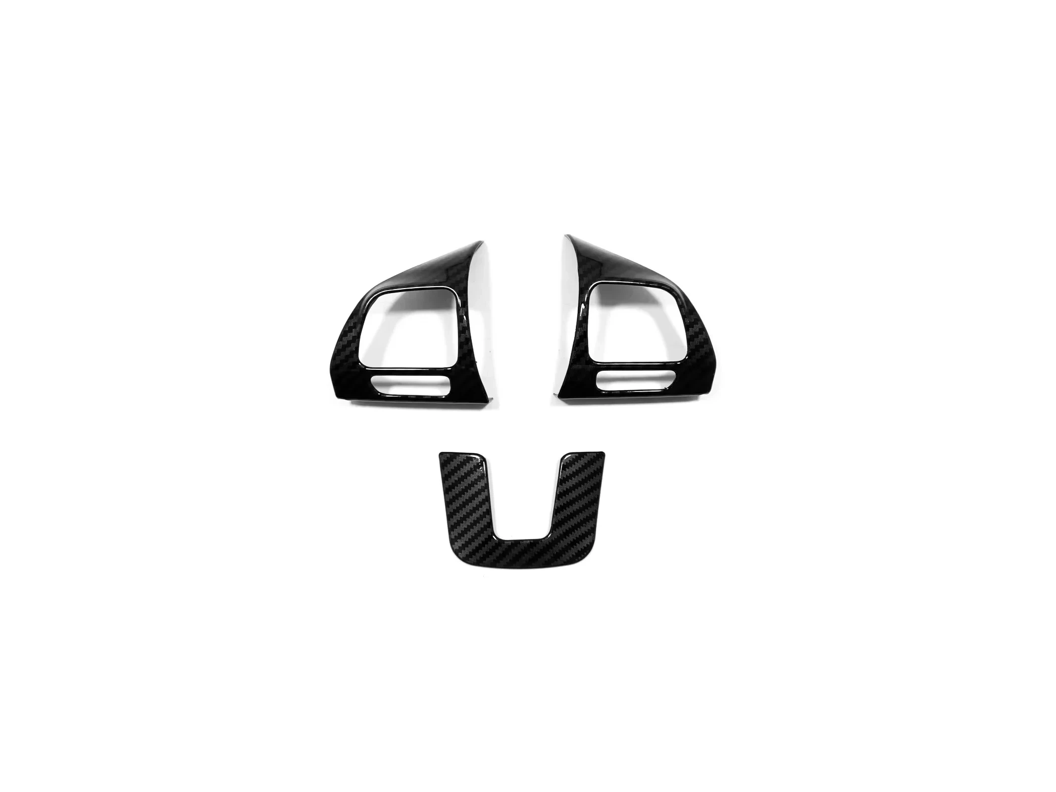 ل VW MK6 جولف 6 جيتا بولو باسات B6 CC تيغوان EOS توران العلبة شاران ABS عجلة توجيه سيارة زر غطاء إطاري التصميم