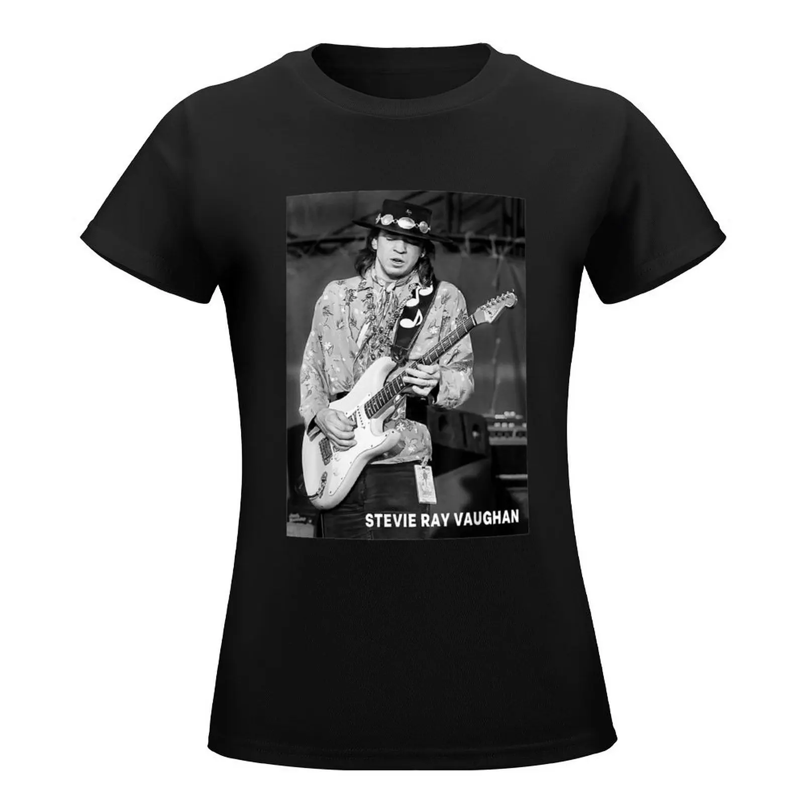 Retro Stevie Ray Vaughan Love Legends Never Die Gifts T-Shirt tees anime clothes female Woman clothes