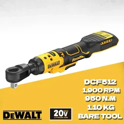 DEWALT DCF512N Cordless Ratchet Wrench Atomic Compact Brushless 1/2 in. Engineered Variable Speed Control Ratchet Wrench DCF512