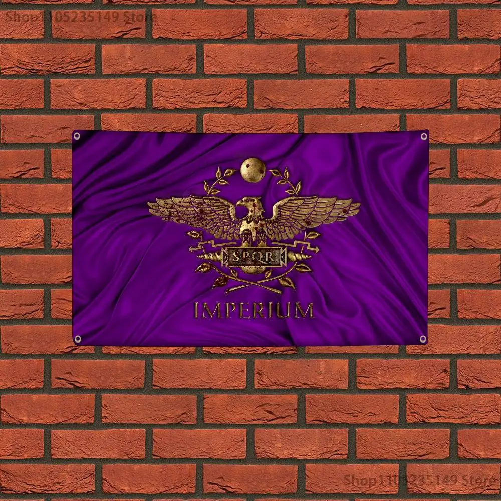 Roman Empire Standard Shield FLAG Hoes Mad Funny Flag
