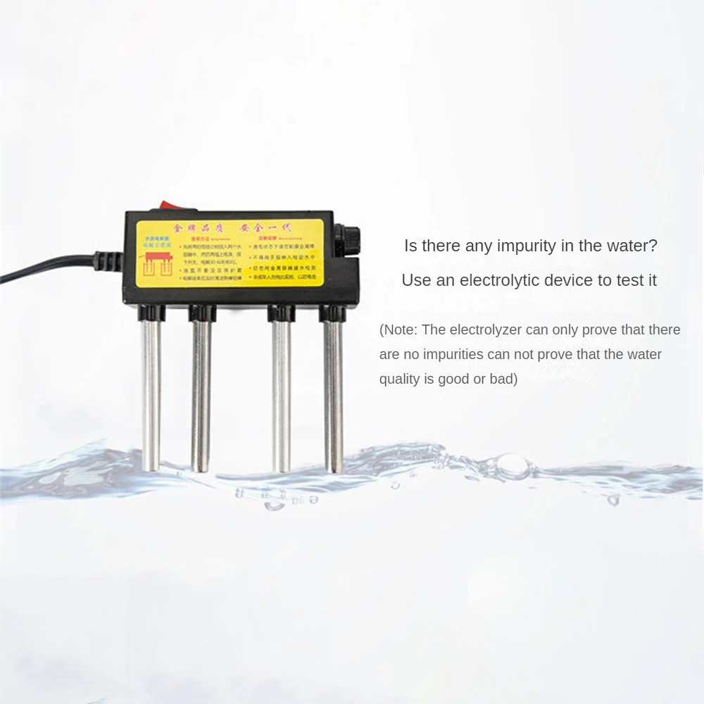 Premium Water Household Electrolyzer, Electrolysis Water Tools, Purity Level Meter, PH Testing Tool, Qualidade, 1 a 5Pcs