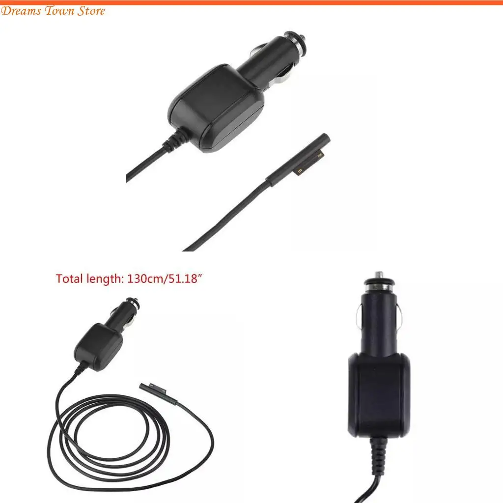 

HX6A 15V 3A Car Power Supply Laptop Car for Surface 7/6/5/4/3