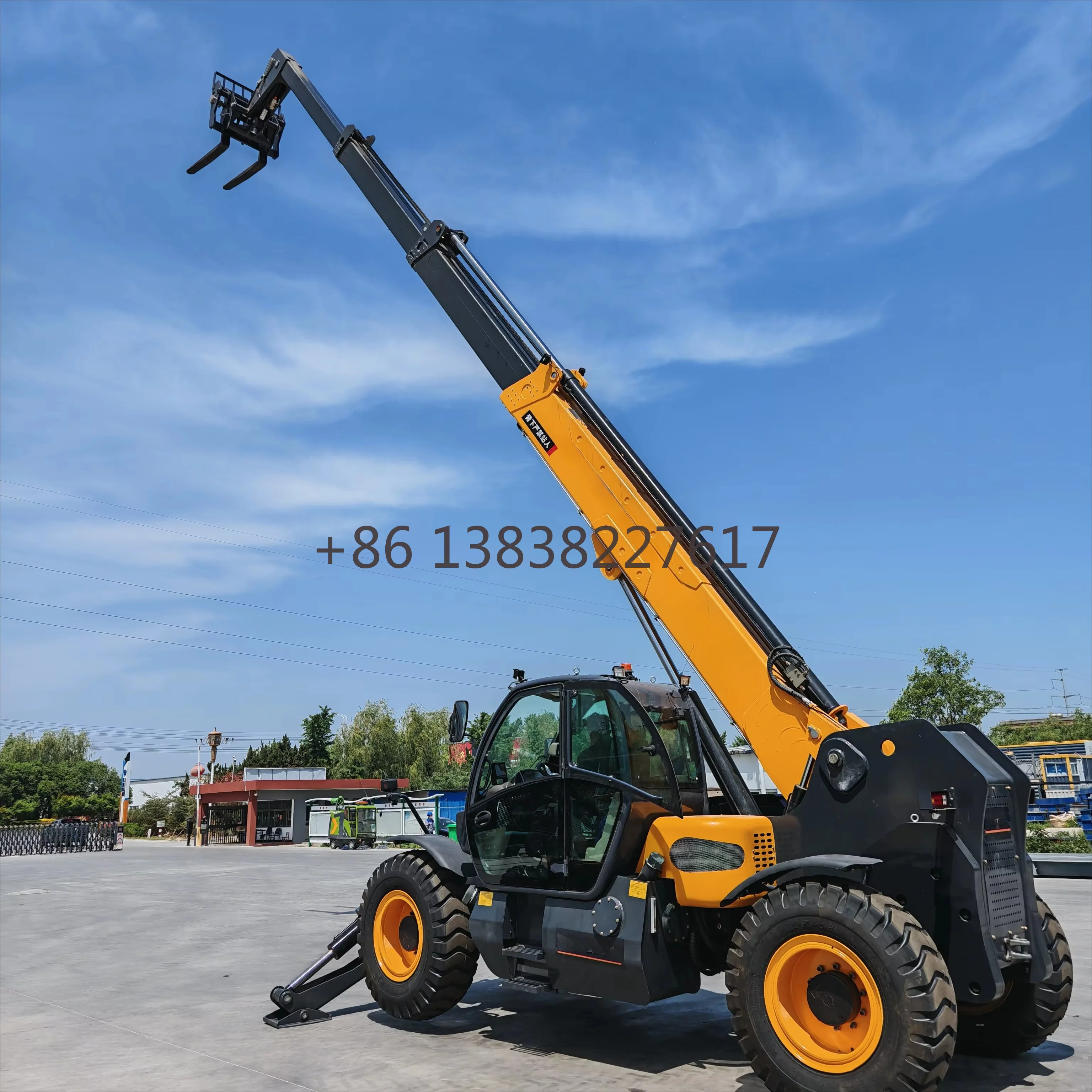 Hot Sale Telescopic Handler China New Telehandler Rough Terrain Telescopic Forklift Customization Supported Telehandler