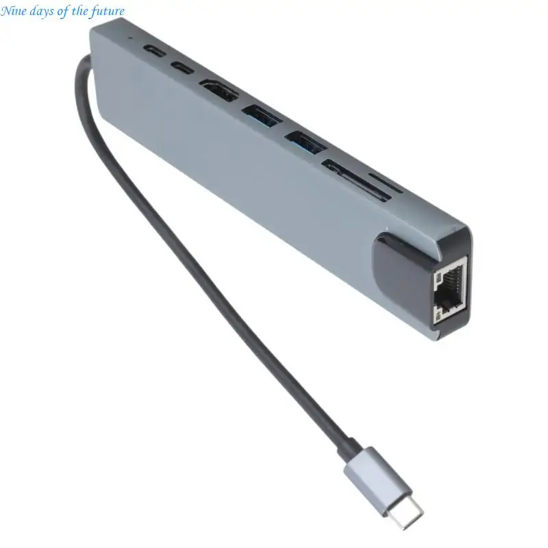توسيع نوع السرعة السريعة C مع USB A USB C 4K HDMI2.0 و Ethernet Port E65A