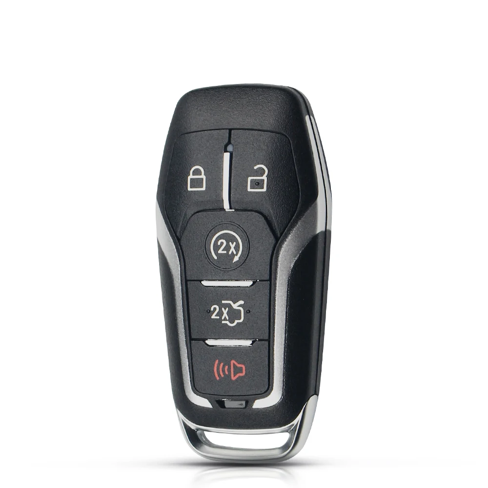 KEYYOU M3N-A2C31243800 Smart Remote Key Shell Car Case 3/4 Buttons For Ford Fusion Explorer Edge Mustang Mondeo Kuka 2013-2017