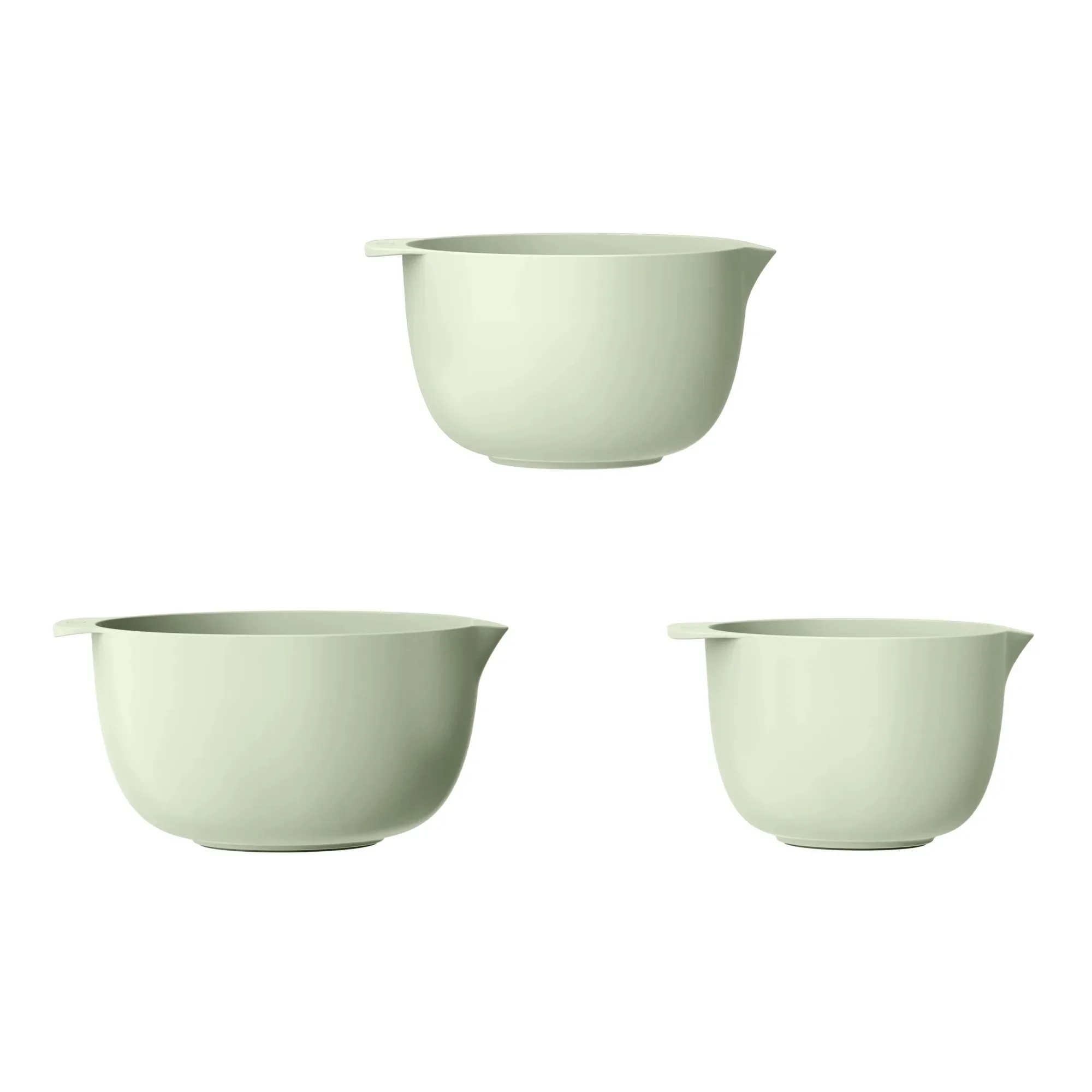 مجموعة مزيج وقياس مكونة من 14 قطعة باللون الأخضر المريمية، أدوات خبز كاملة مع أكواب قياس وملاعق، من الفولاذ المقاوم للصدأ والبلاستيك