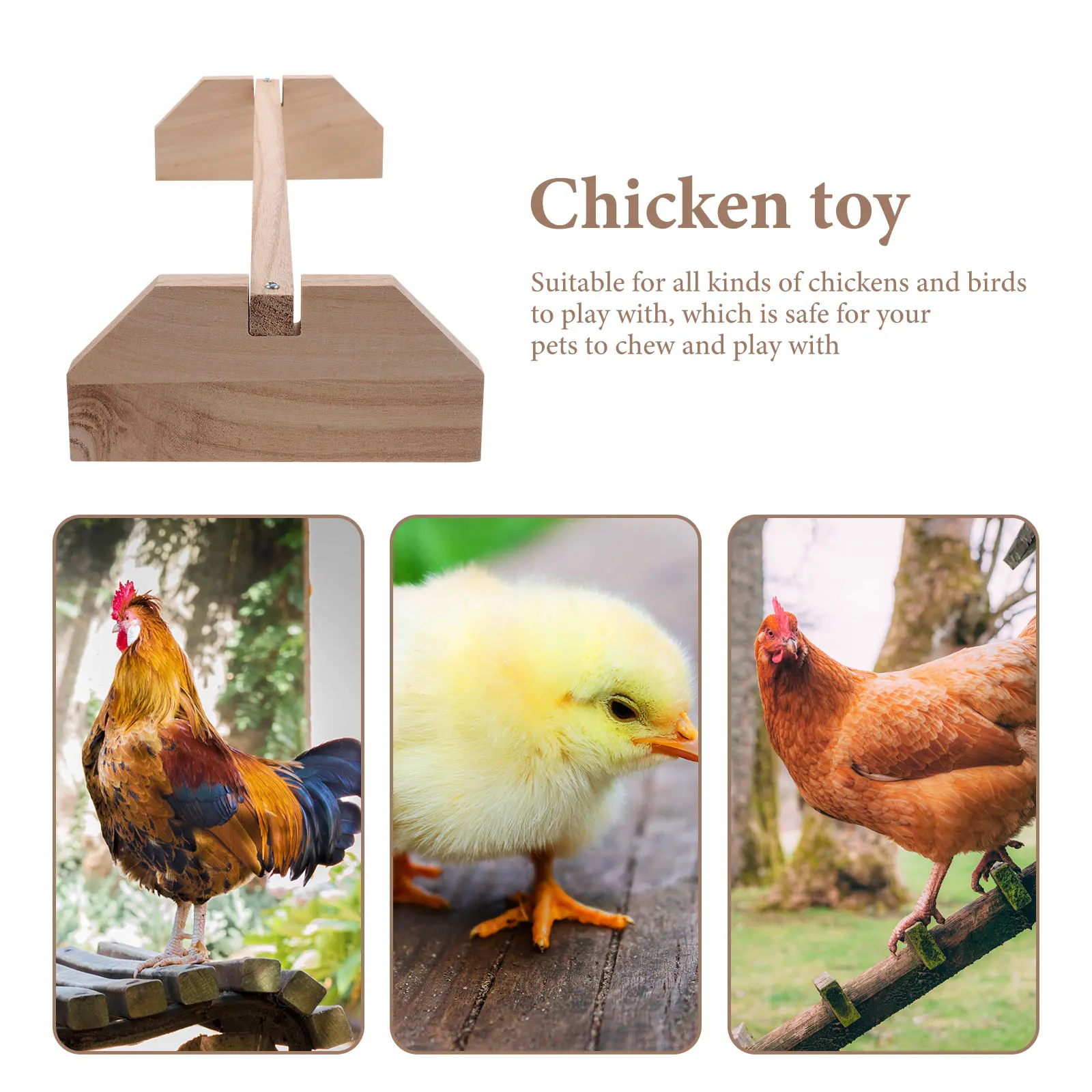 

Chicken Perch Wooden Stand For Hens Chicks Bird Roosting Bar Pet Supplies Farmhouse Play Stand Parrot Training Rack Indoor