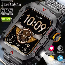 Outdoor Sports Smart Watch for Android IOS Men Women Watches Fitness Track ECG+PGG Health Monitor Smartwatch with Led Lighting
