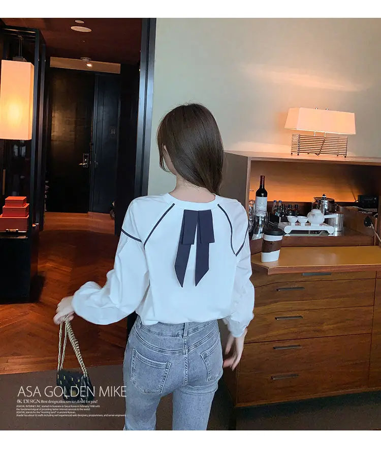 골프티셔츠 Spring Golf Wear Women 2025 New Korean Golf Long Sleeves Fashion Round Neck Casual T-shirt Top Women Golf Clothing 골프용품