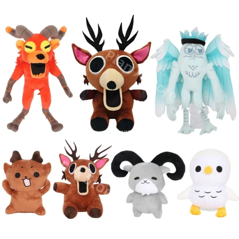 Новая 99 ночей в лесу плюшевая 99 ночей олень плюшевая кукла игрушка мягкая игра аниме периферийные устройства игрушка Хэллоуин Рождественский подарок