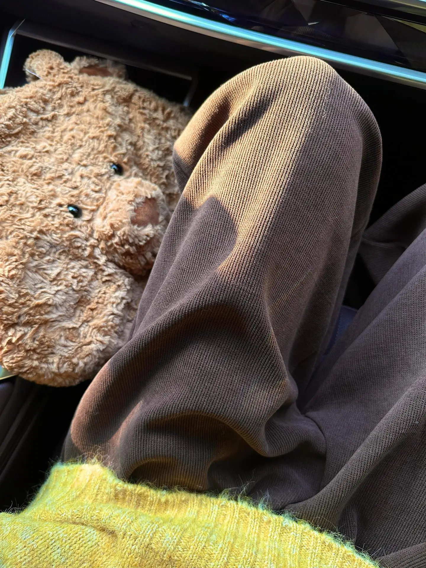 Ladies Thiened Knitted Sweater Loose Fit Overhead Sle Soft Autumn Winter Faion Sweet Sle Pure Color Long Sve round...