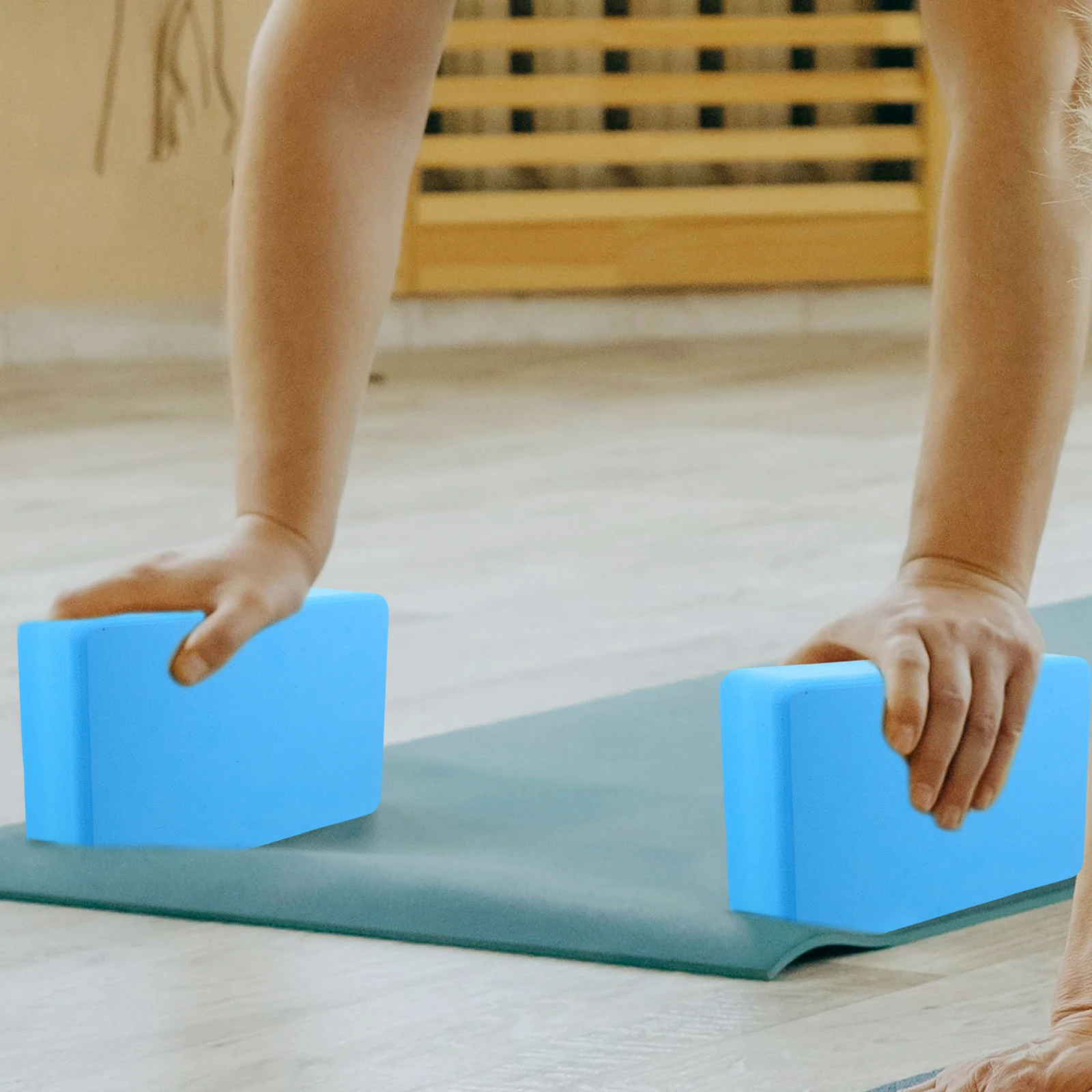 

Yoga Blocks High Density Eva Foam Non-Slip Eco-Friendly For Yoga Pilates Stretching Exercise Balance Support Fitness Gear