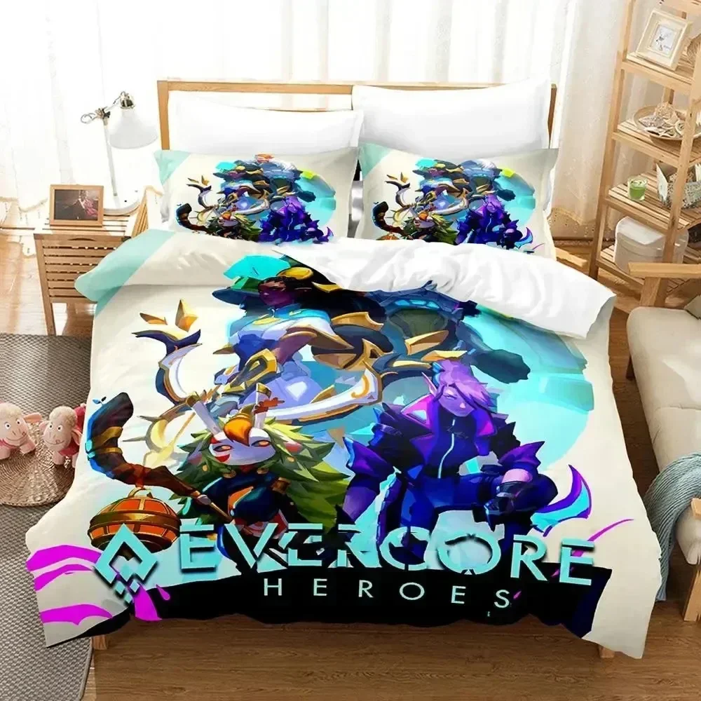 

Anime Game Soul of Eden Bedding Set Duvet Cover Bed Set Quilt Cover Pillowcase Comforter king Queen Size Boy Adult Bedding Set