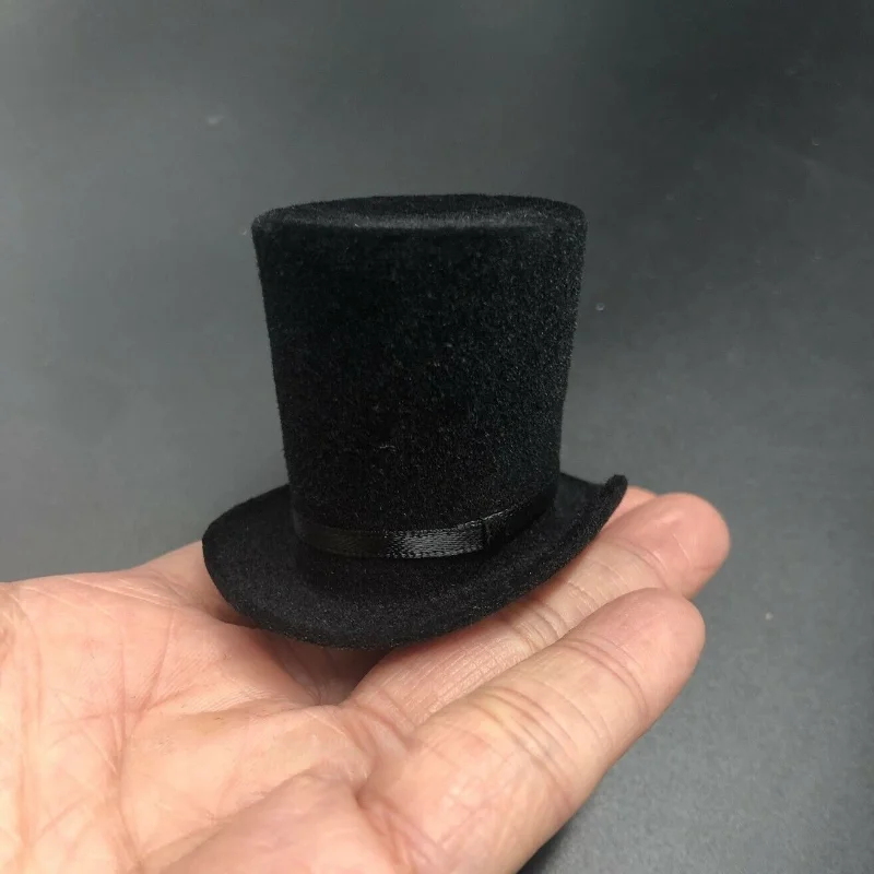 

1/6 scale Black Top Hat for 12" Action Figure Doll Accessories