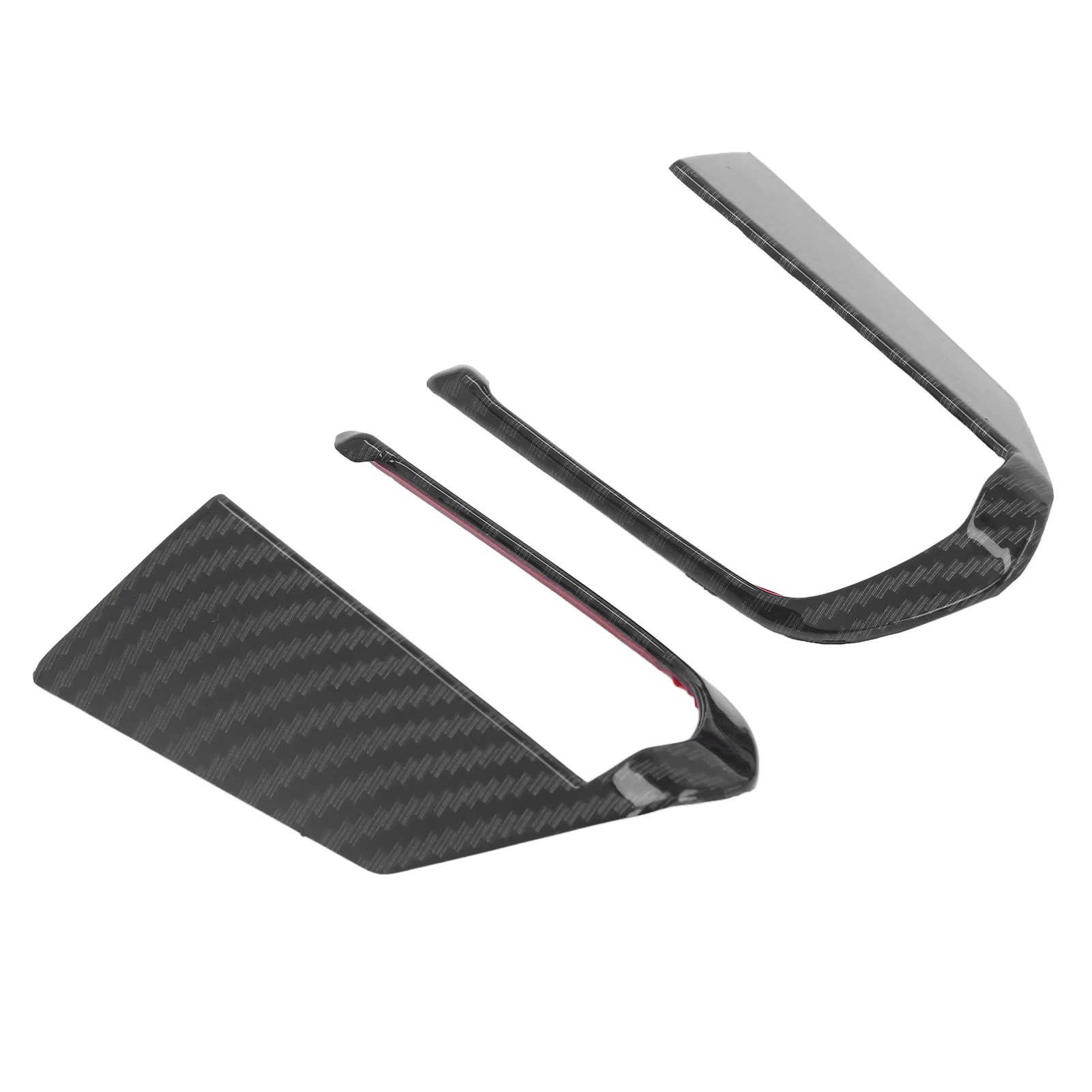 

Carbon Fiber Steering Wheel Button Cover Trim Decoration Sticker Replacement for Mazda 3 Axela BP 2020-2022 Interior Accessories