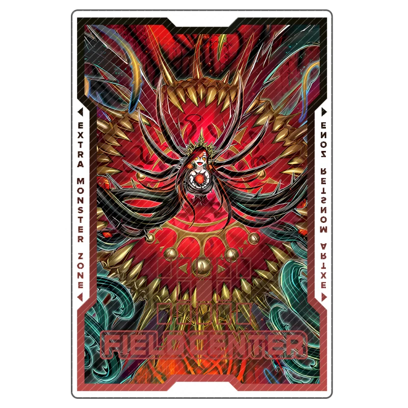 Yugioh การ์ด Field Center การ์ด Exodia Sinful Spoils สีขาวป่า Fiendsmith Tenyi Spirit อะนิเมะเกมอะคริลิคการ์ด Partition ของขวัญ
