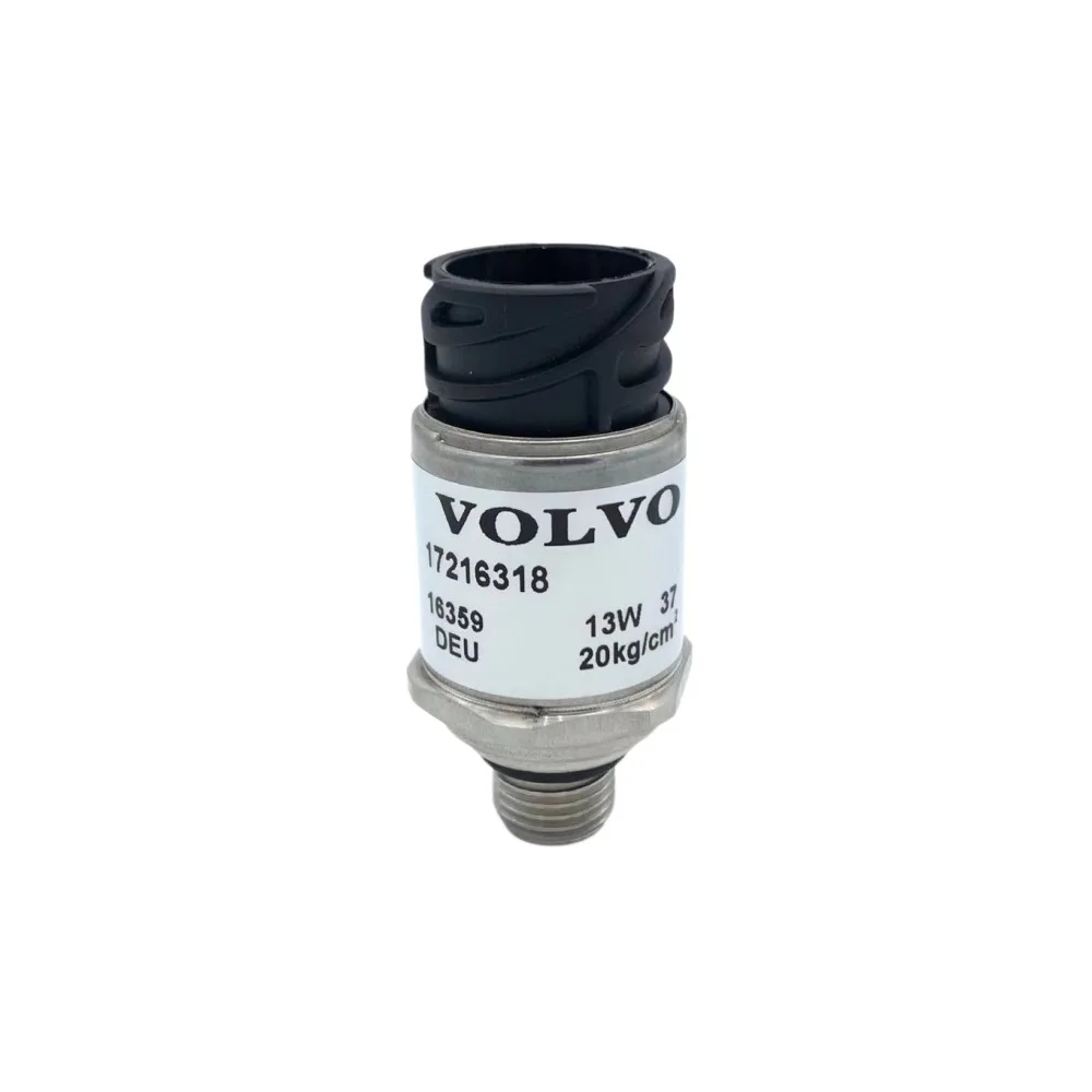 Excavator Pressure sensor 17216318 for Volvo 20Bar high-quality Excavator Parts