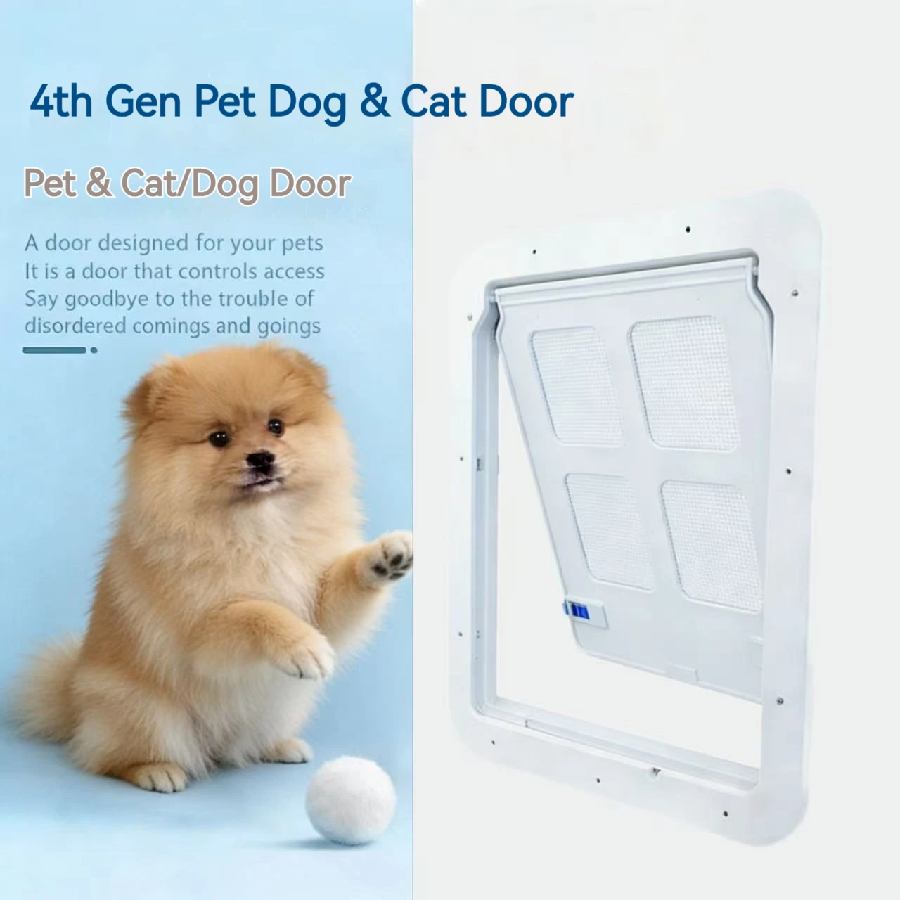 Pet Screen Door Hanging Type Magnetic Closure for Dogs Cats Porte Moustiquaire Pour Animaux Easy Install Pet Gate Cat Door