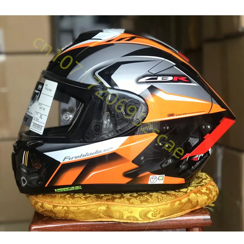 Motorcycle Full-face Helmet SHOEI X-14 Helmet X-SPIRIT III X-Fourteen Sports bicycle racing helmet Hon CBR ,Capacete