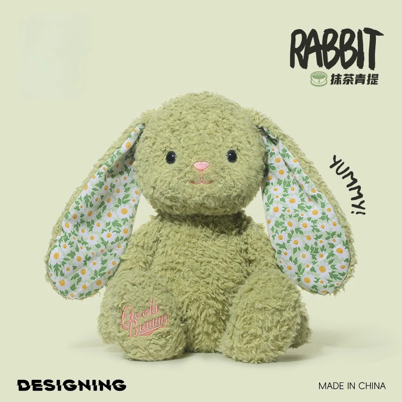 

Плюшевая игрушка-кролик, очаровательная кукла-кролик, идеальный праздничный подарок для детей и взрослых, пушистая игрушка-кролик для украшения и игр