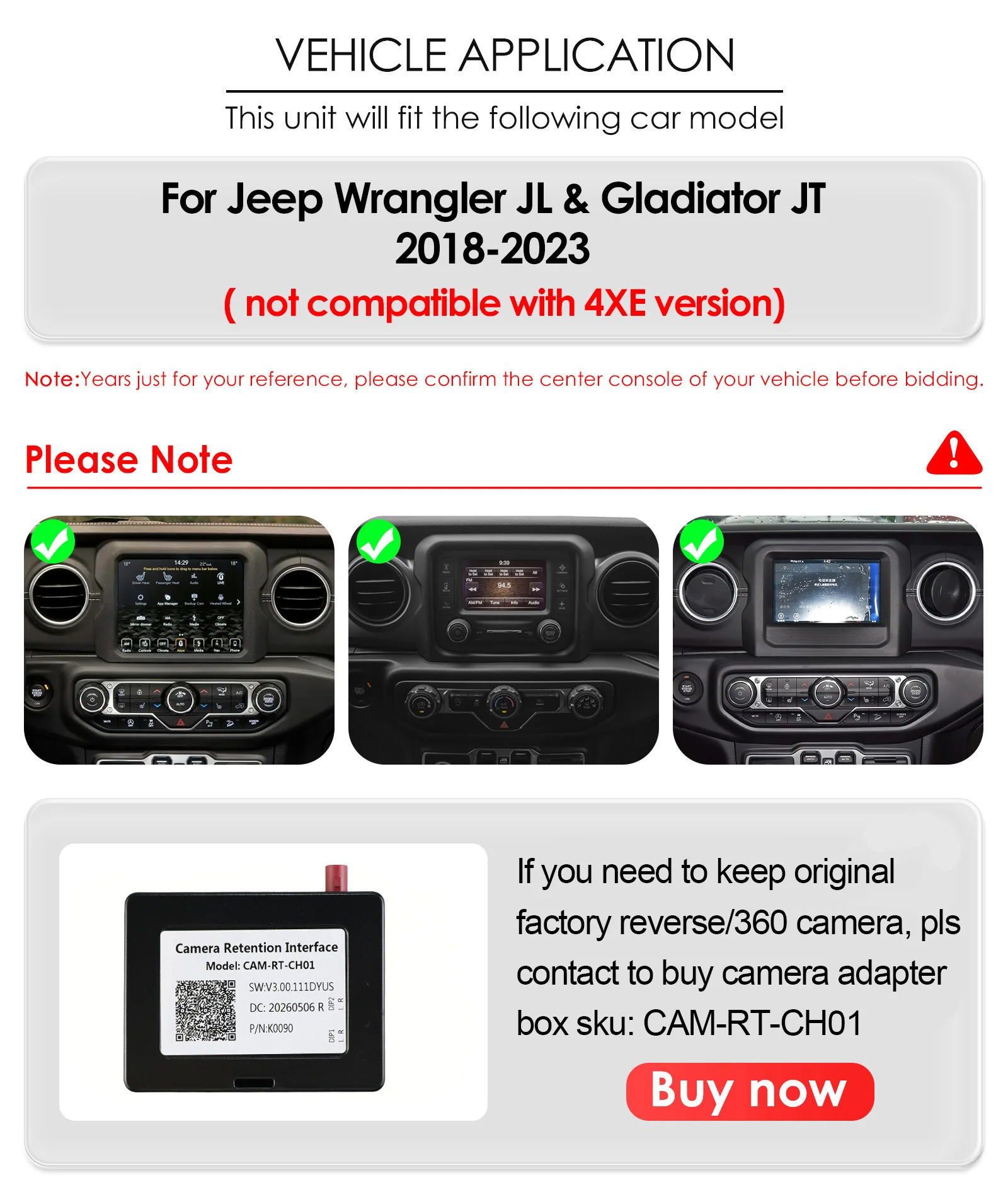 Intelligentes Auto-Multimediasystem für Jeep Wrangler Gladiator 2018-2023 Carplay GPS Android Auto WIFI DSP Autoplayer mit Snapdragon 6115 – Detail 3