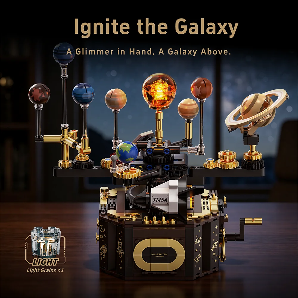 Mechanical Solar System Orrery - Solar System Orrery review and price