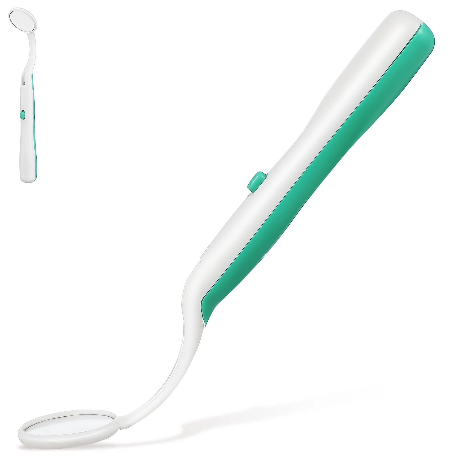 

Mirror Mouth Tooth Inspection Mirror With Bright LED Light For Dental Care (Green) Mouth mirror dental tool