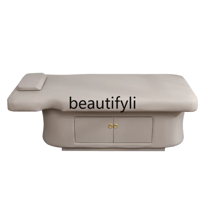 Beauty massage bed High-end beauty salon massage physiotherapy straight bed Moxibustion eyelash tattoo embroidery bed