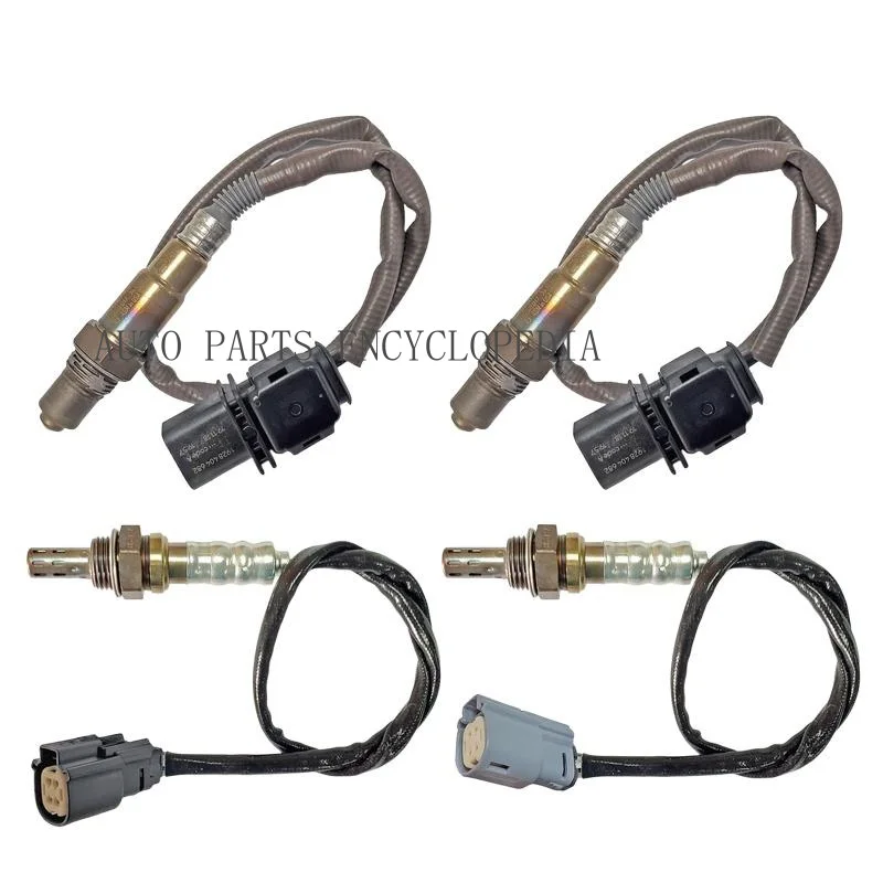 RRR+ Set of 4 for Bosch Oxygen Sensor for 2013-2019 Ford Explorer V6 3.5L Turbo EcoBoost