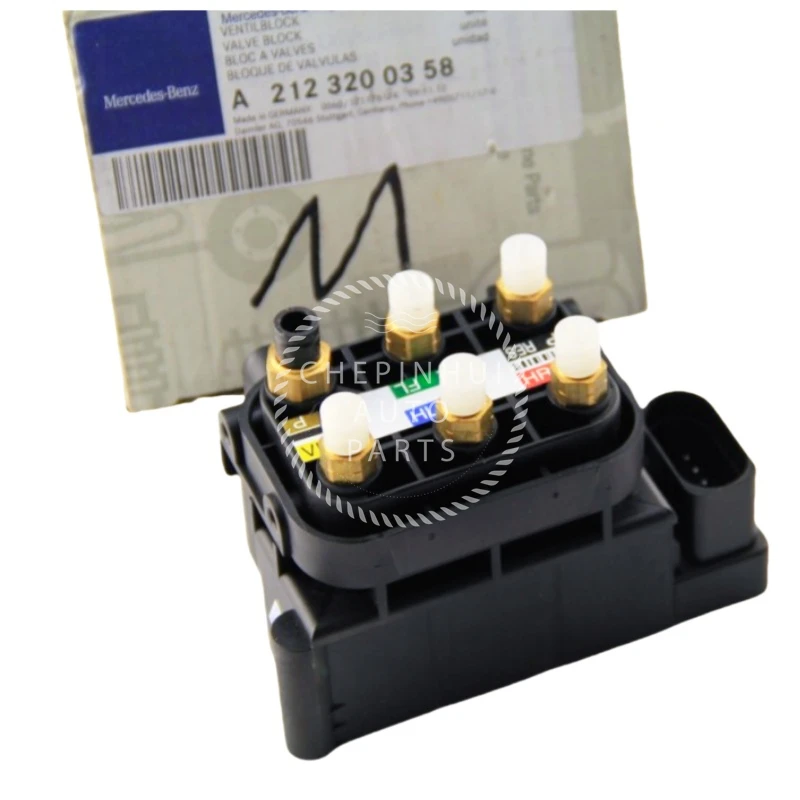 

for Mercedes New Air Suspension Supply Solenoid Valve Block W221 W164 GL X164 R W251 A2123200358 A2513200058 1643201204