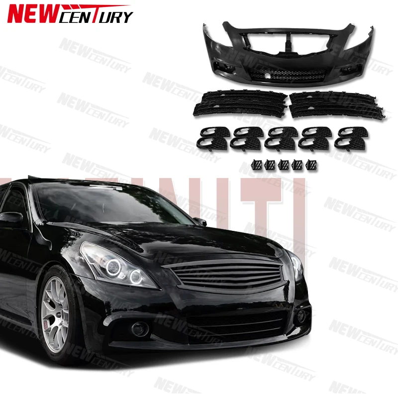G37 Modified Carbon Fiber Front Bumper Suitable for Infiniti G35 G37 Modified Four-door Sports Version Front Bumper