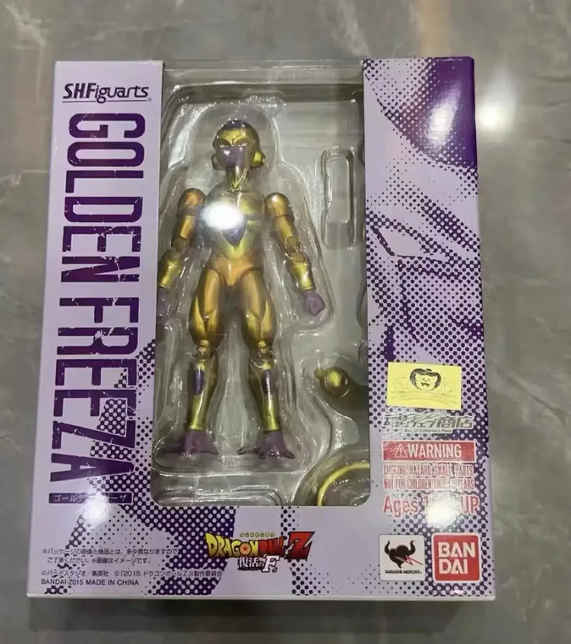 

100% оригинал Bandai SH Figuarts SHF Dragon Ball Golden Freezai Фигурки Аниме Модель Игрушки Фигурка ПВХ Подарки В наличии