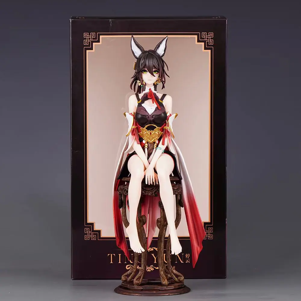 

New Product Hongkai Star Rail Tingyun Game Peripheral Figurine Sitting Posture Beautiful Girl Boxed Figurine Model Ornament