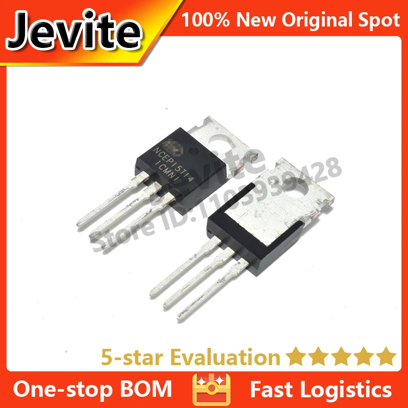 

Jevite 100% New Original electronics Controller 50 units/lote NCEP15T14 150V 140A TO-220 MOSFET Transistor