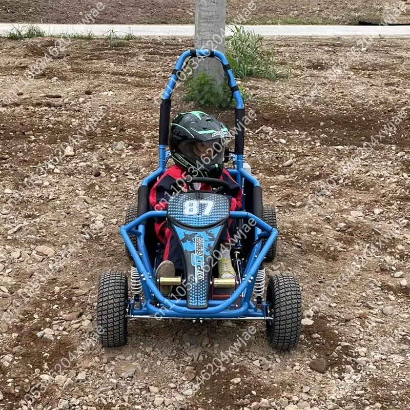 125CC ATV Quad Off Road 4 Wheeler Gas Powered Go Kart Buggy For Adult Youth Outdoor Recreation Park Racing