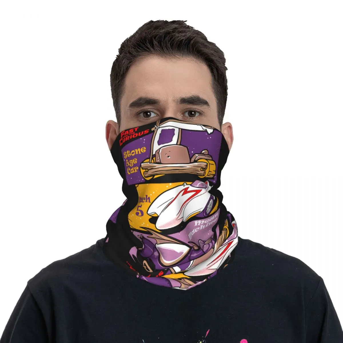 Car Racing Thin Bandana Neck ghetta Car Racing Wrap sciarpa fascia per il collo
