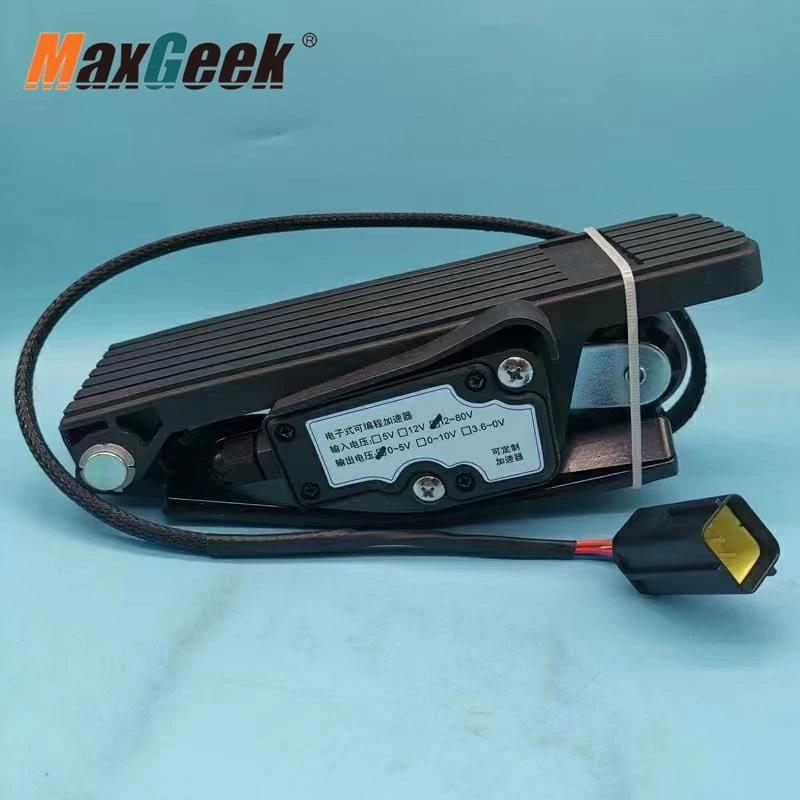 maxgeek controlador do acelerador eletronico acelerador acessorio de empilhadeira hks tailift longking liugon saida 010v ydjs 1210 01