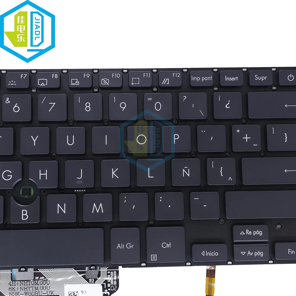 Backlight Latin Keyboard For ASUS ExpertBook P2 P2451 P2451FA P2451FB LA Fit Spanish Laptop Trackpoint Keyboards 0KNX0-2620LA00