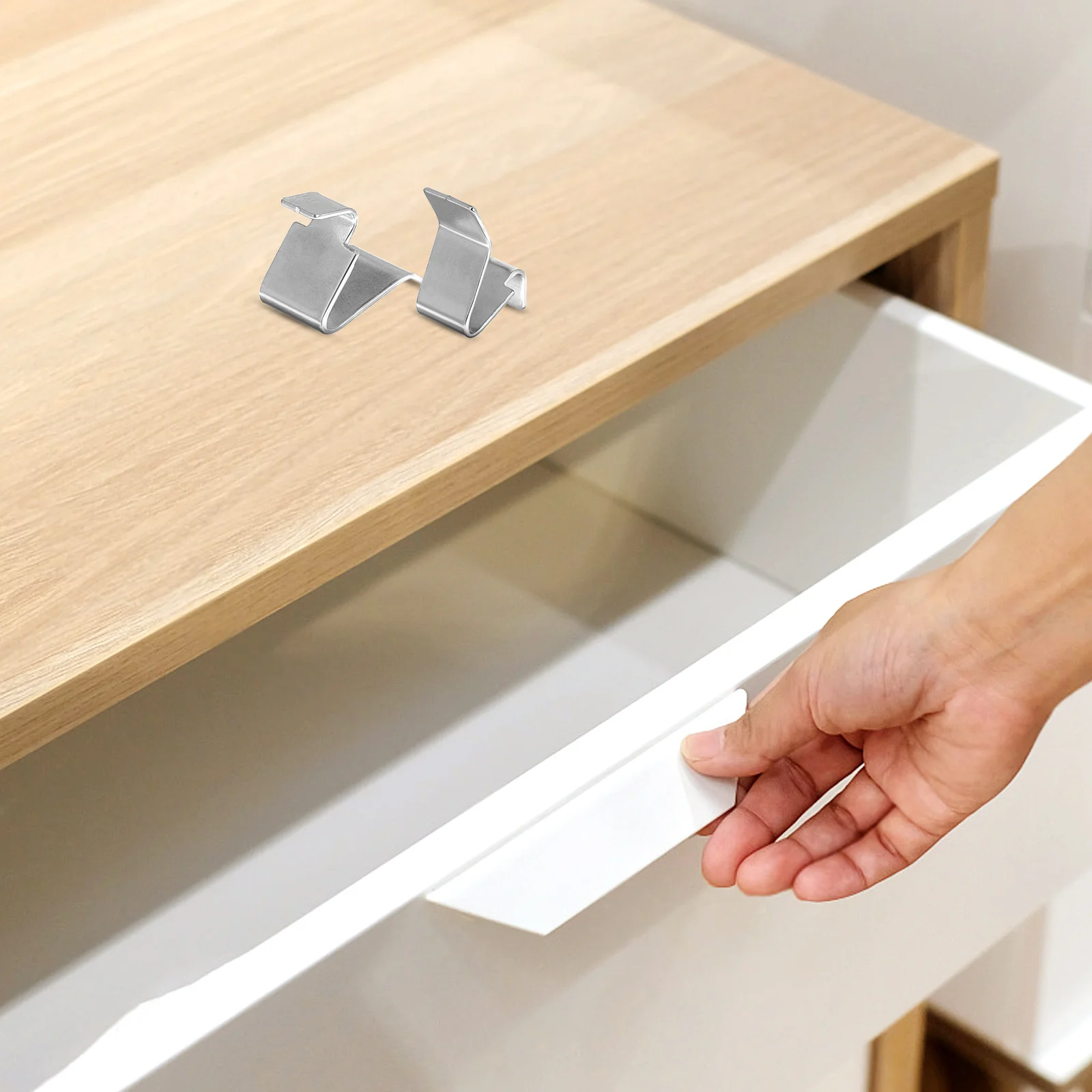 

10Pcs Cabinet Shelf Clips Metal Support Durable Structure Multi-Functional Bookcase Shelving Stainless Steel Pegs