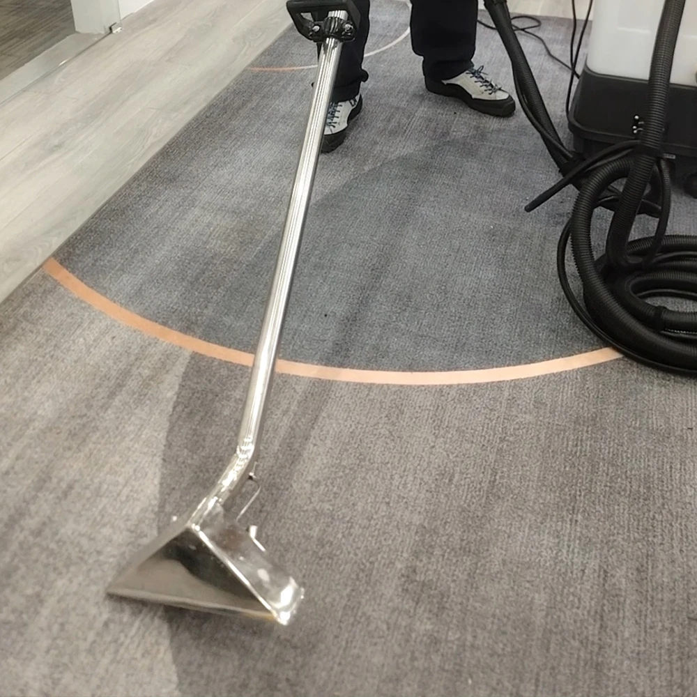 160PSI Commercial SMD 24L Double Nozzle Scraper Carpet Cleaning Machine Steam Extractor 110v 120v 220v Plastic Electric Hotel