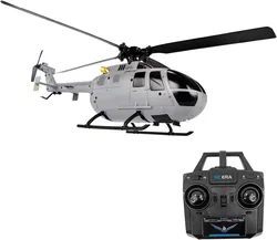 C186 Remote Control Helicopter Single Propeller Without Ailerons 6-axis Gyro Stabilization Airplane Altitude Hold Girls Adults