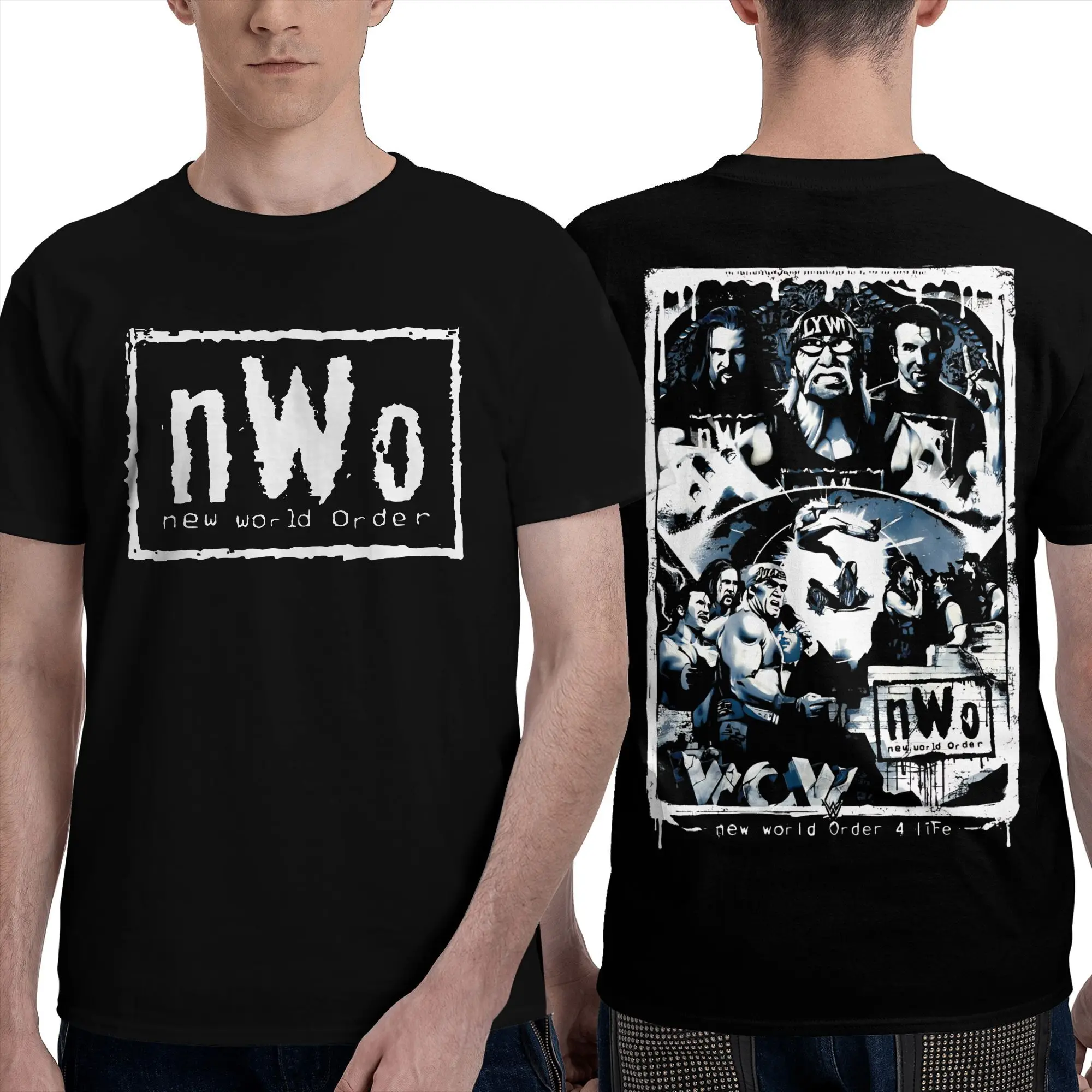 Men Women NWO Rebels T Shirts 100% Cotton Clothes Vintage Short Sleeve O Neck Tees Double-sided Printed T-Shirts
